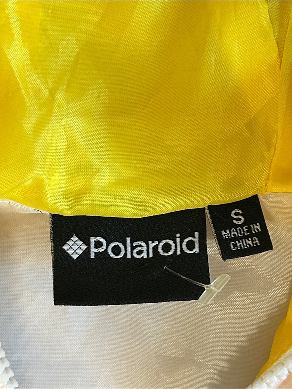 NWOT Polaroid Supercolor Kangaroo Pocket Front Windbreaker Men’s Size S Unisex - Picture 9 of 14